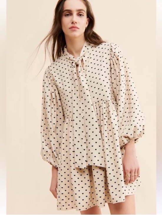 Sister Jane Dresses & Skirts - Sister Jane Barn Heart Jacquard Mini Dress Size Small